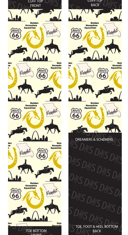 Dreamers & Schemers Custom Socks