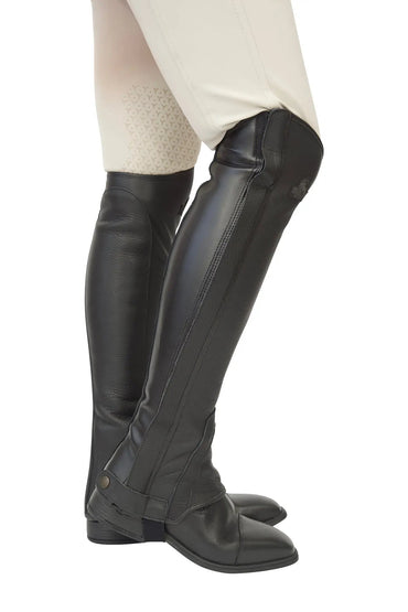 Demi-botte Equitation Cuir Souple Demi-chaps Ariat Close Contour - Cuir Souple Lavable - Taille M - Unisexe - Pour équitation All Around Half Chaps Demi-botte Equitation Cuir Souple Demi-chaps Ariat Close Contour - Cuir Souple Lavable - Taille M - Unisexe - Pour équitation All Around Half Chaps
