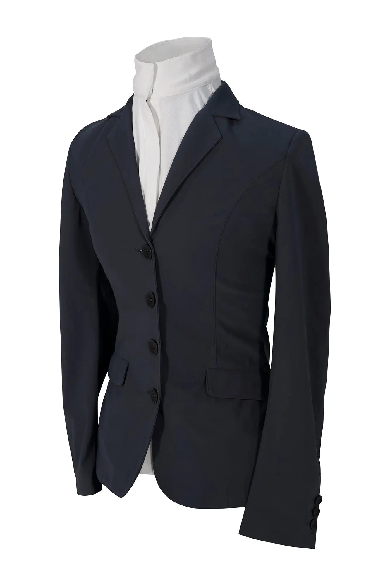 Grand Prix Saltare Dolce 4 Button Riding Show Jacket, Anthracite