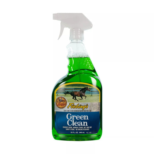 Fiebing's Green Clean Horse Spot & Stain Remover, 32-oz bottle