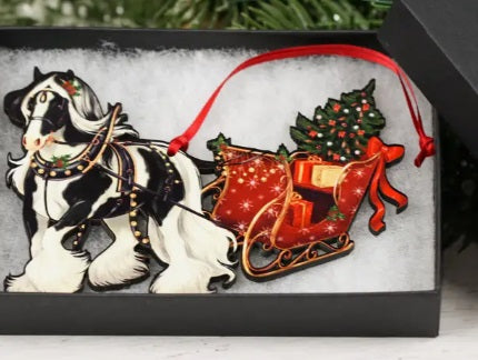 Gypsy Sleigh Ornament