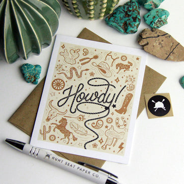 Howdy! Notecard