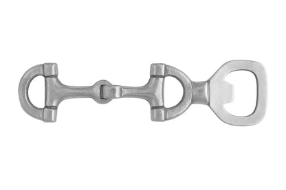 Huntley Equestrian D Bit Designed Bottle Opener, Silver