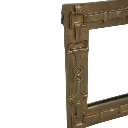 Huntley Equestrian Rectangle Mirror with Decorative Bits