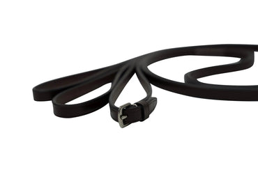 Huntley Equestrian Sedgwick Leather Draw Reins With Loop Ends
