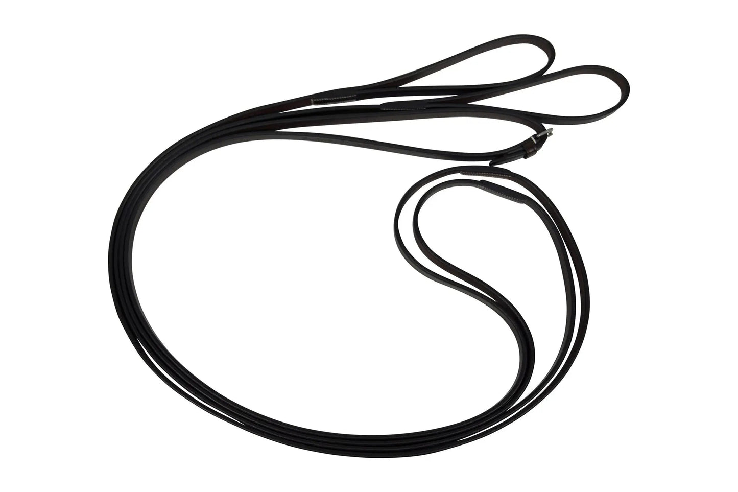 Huntley Equestrian Sedgwick Leather Draw Reins With Loop Ends