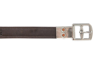 Huntley Equestrian Sedgwick Leather Flat Buckle Stirrup Leathers