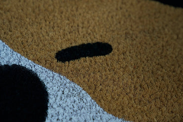 Huntley Pet Dog Print Natural Coir Doormat Anti Slip Backing