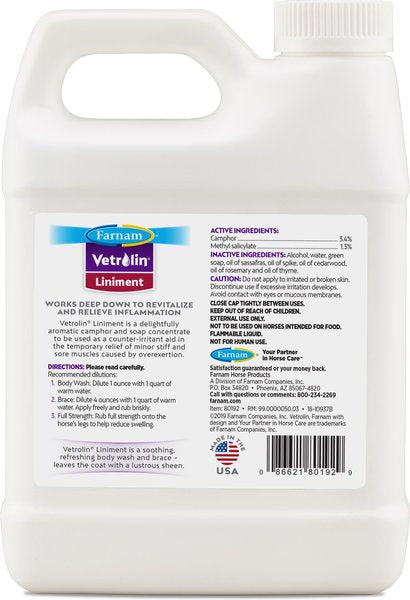 Vetrolin Liniment 32 oz
