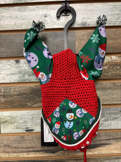 Holiday Horse Ear Bonnets