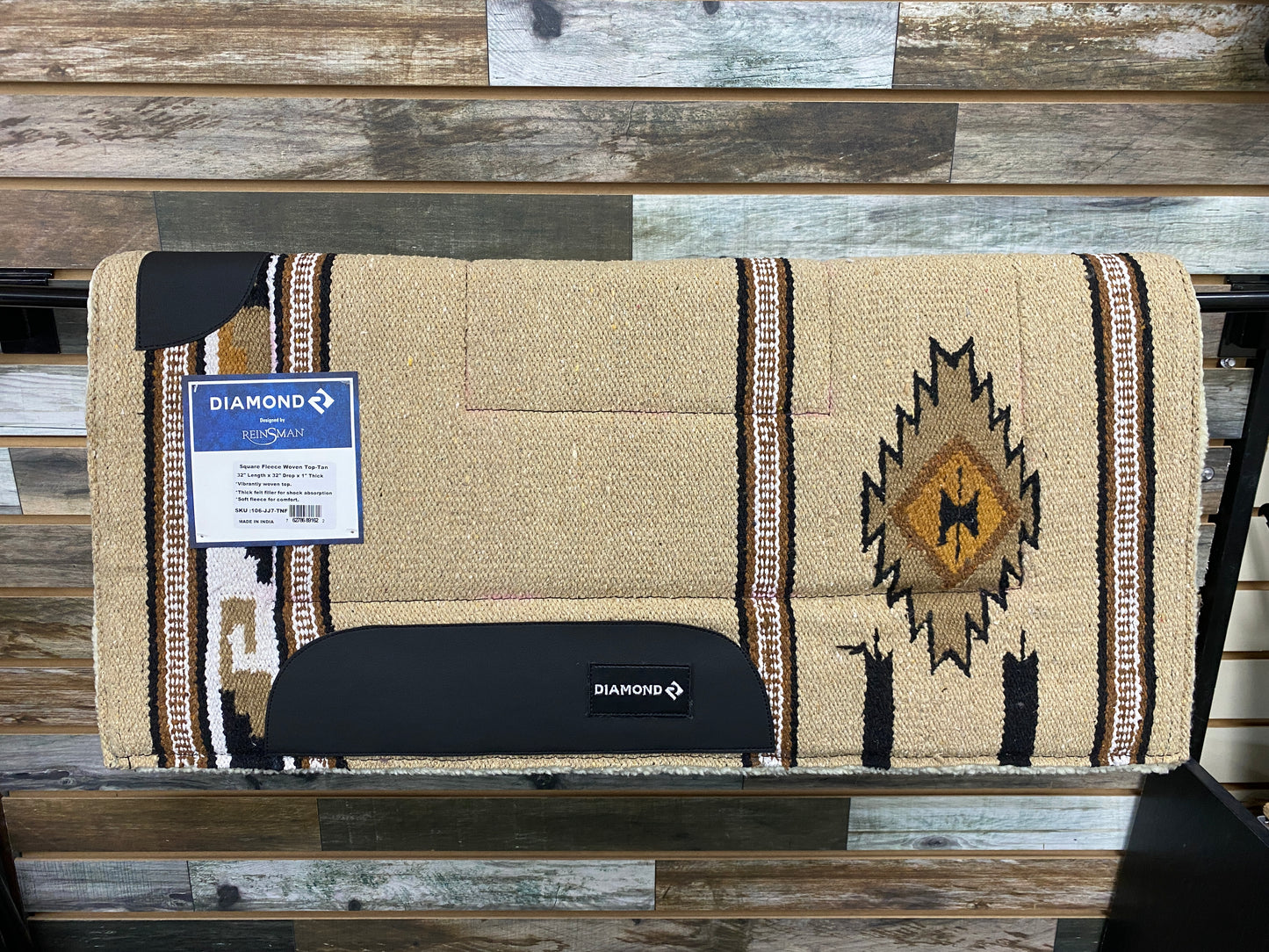 Diamond R by Reinsman Square Fleece Pad