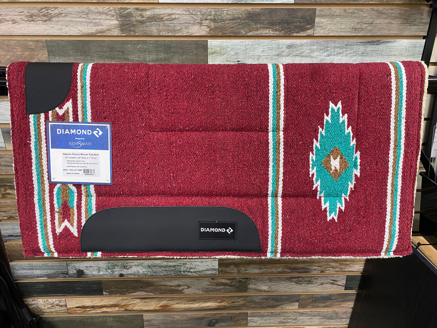 Diamond R by Reinsman Square Fleece Pad