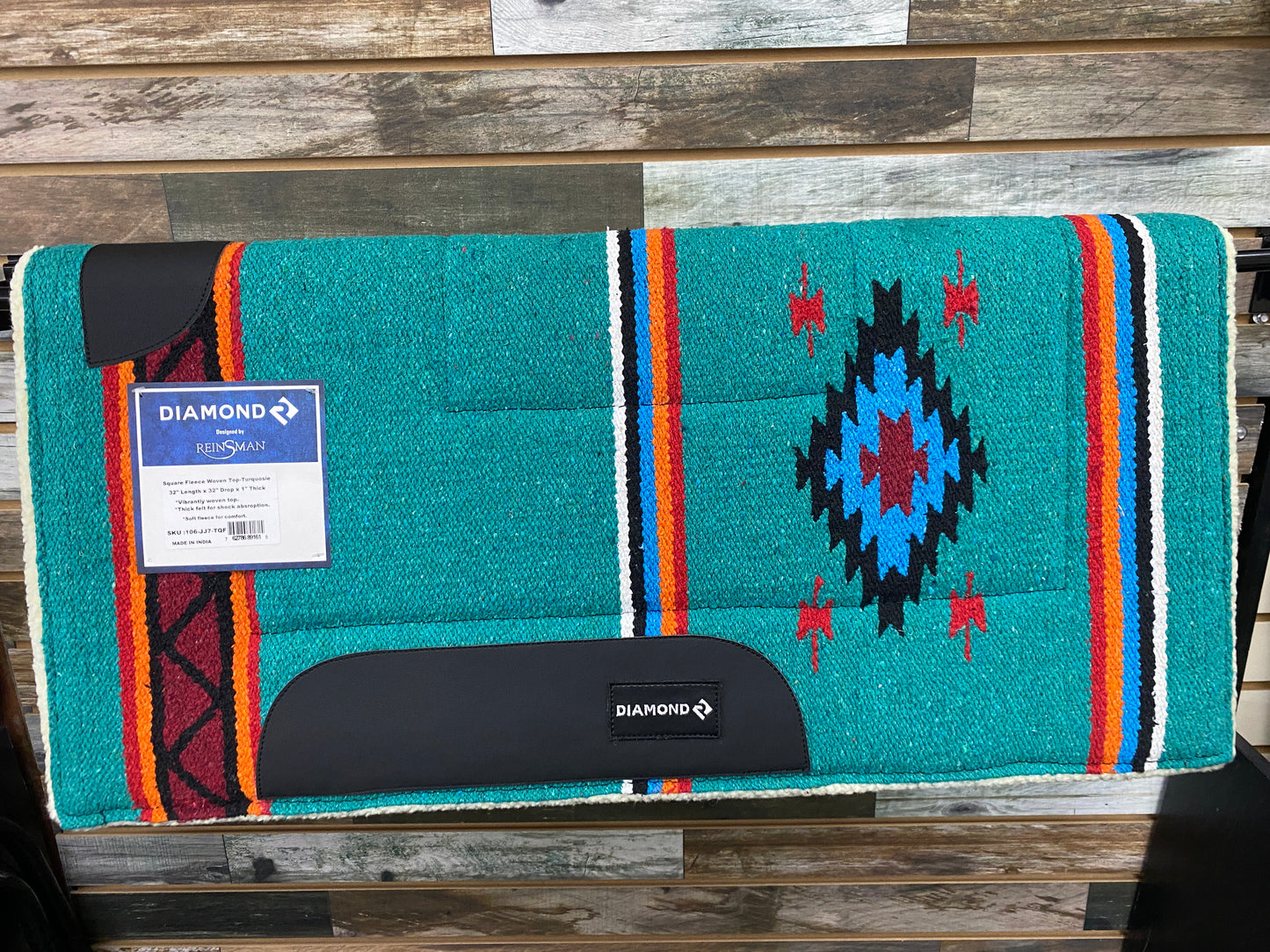 Diamond R by Reinsman Square Fleece Pad