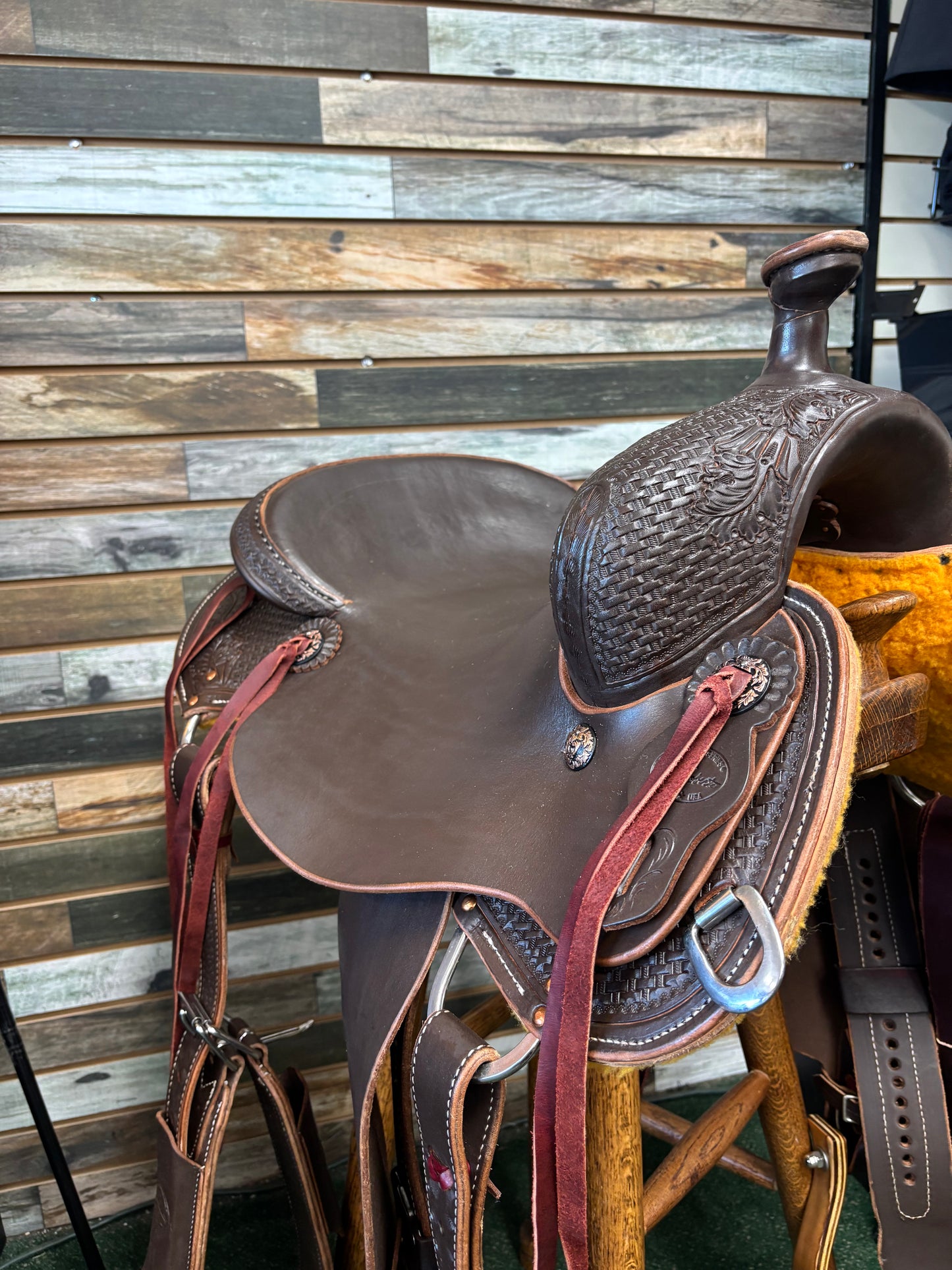 Hud Roberts Signature Series Cowhorse Saddle 15.5"