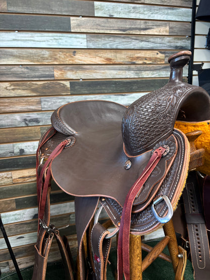 Hud Roberts Signature Series Cowhorse Saddle 15.5"