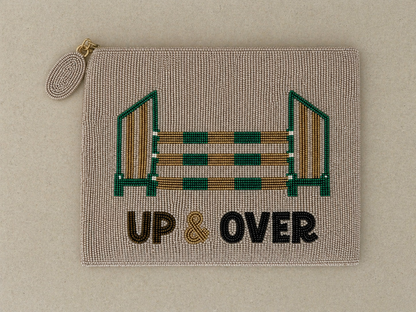 Up & Over Large Beaded Pouch