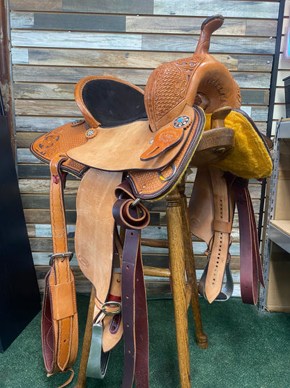 HR Barrel Saddle 14 1/2"