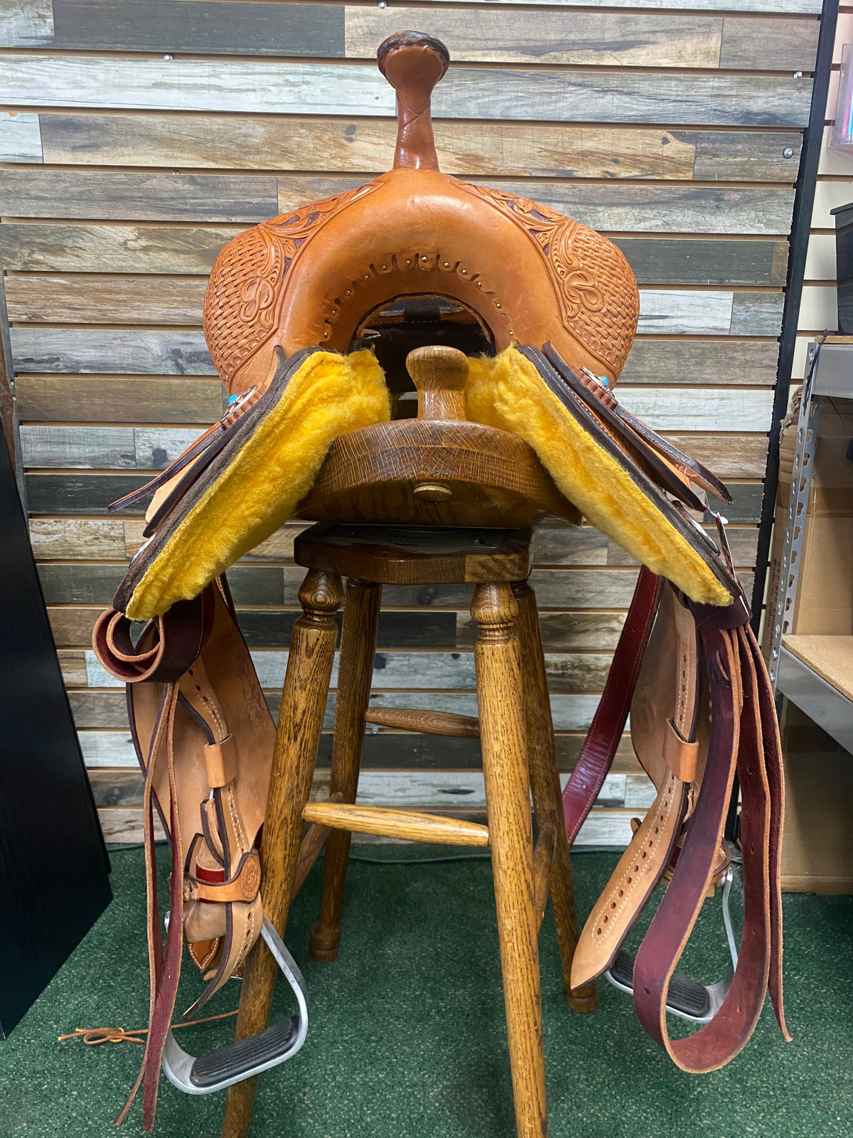 HR Barrel Saddle 14 1/2"
