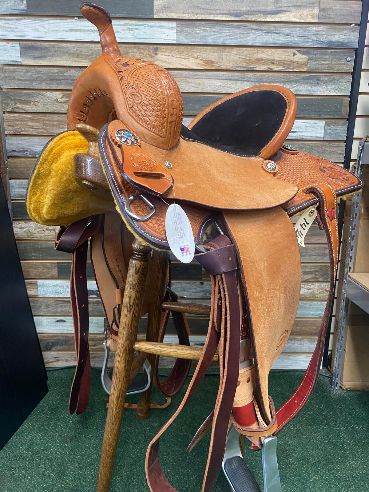 HR Barrel Saddle 14 1/2"