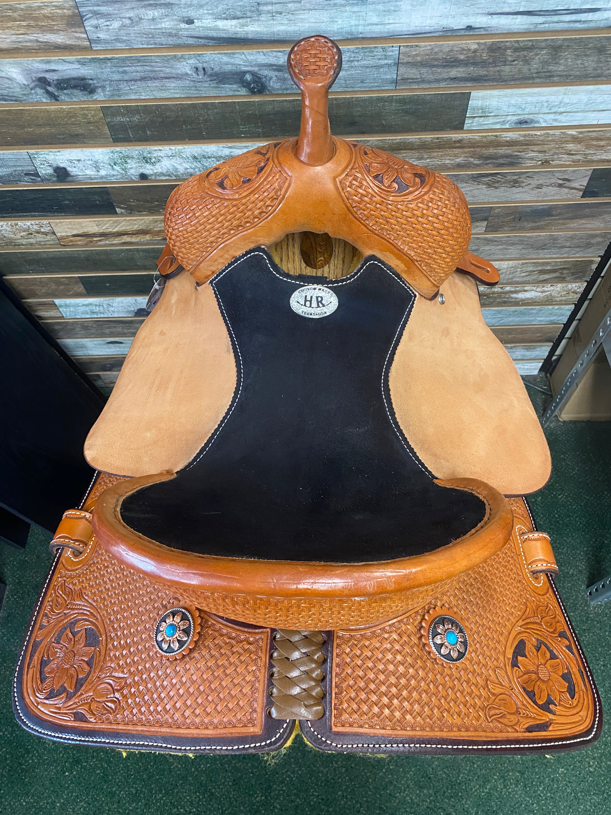 HR Barrel Saddle 14 1/2"