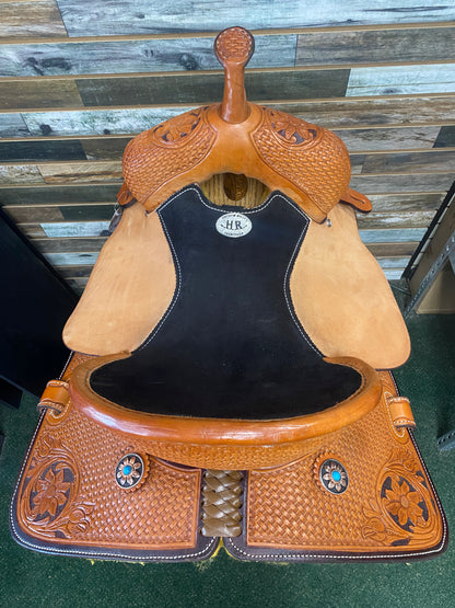 HR Barrel Saddle 14 1/2"