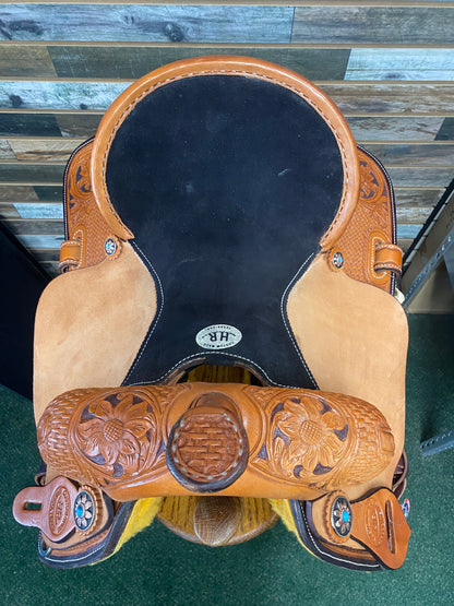HR Barrel Saddle 14 1/2"