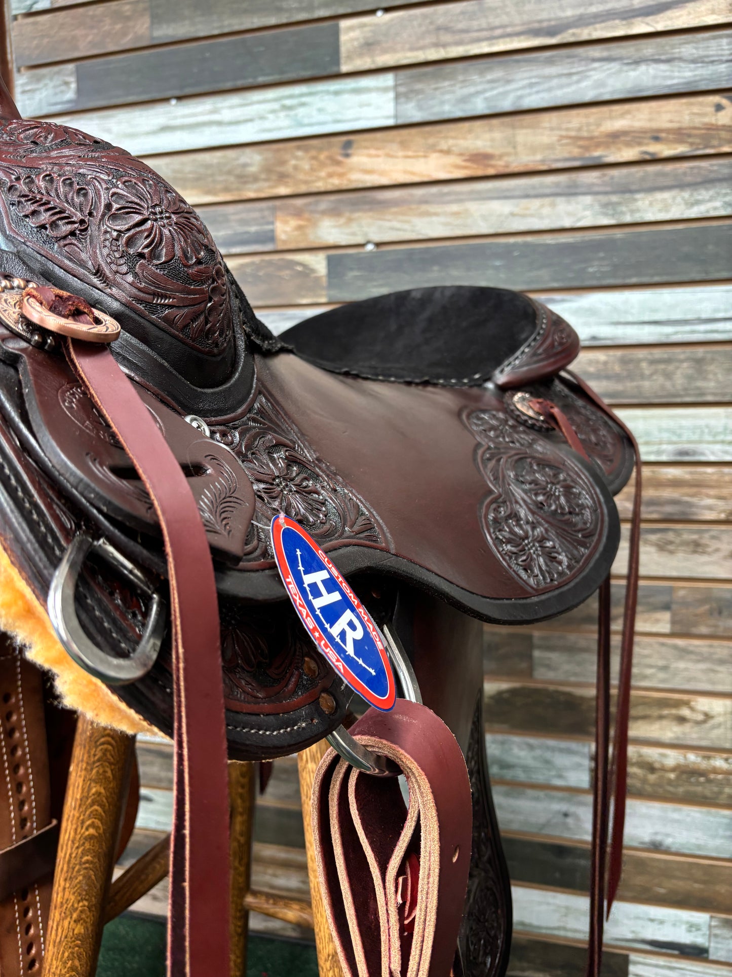 HR Custom Lightweight Reining Saddle