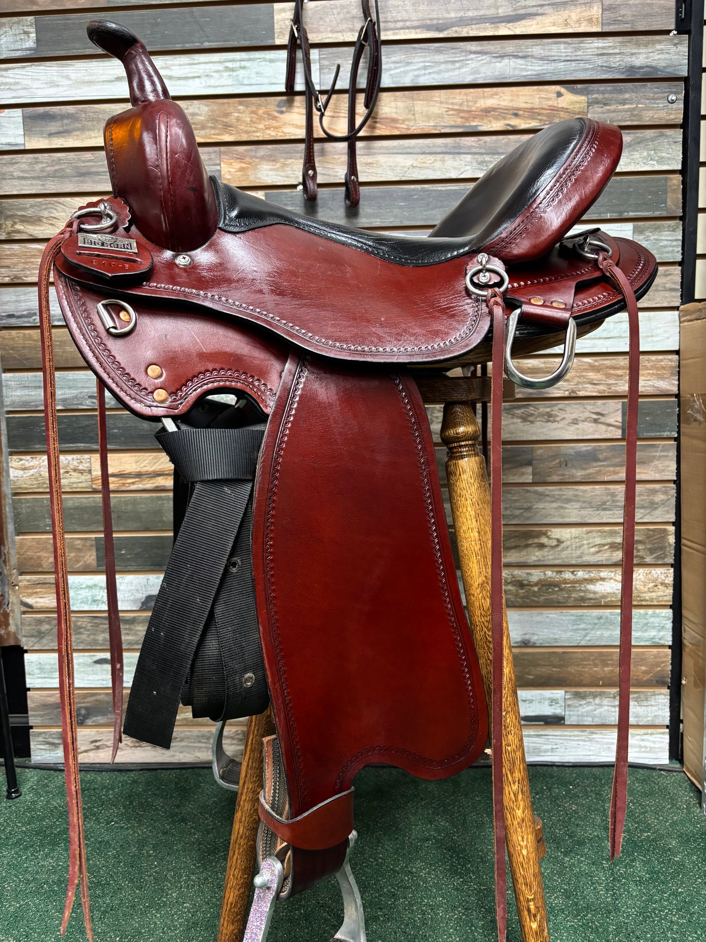 Used Big Horn Gaited Light Trail Saddle With Matching Headstall