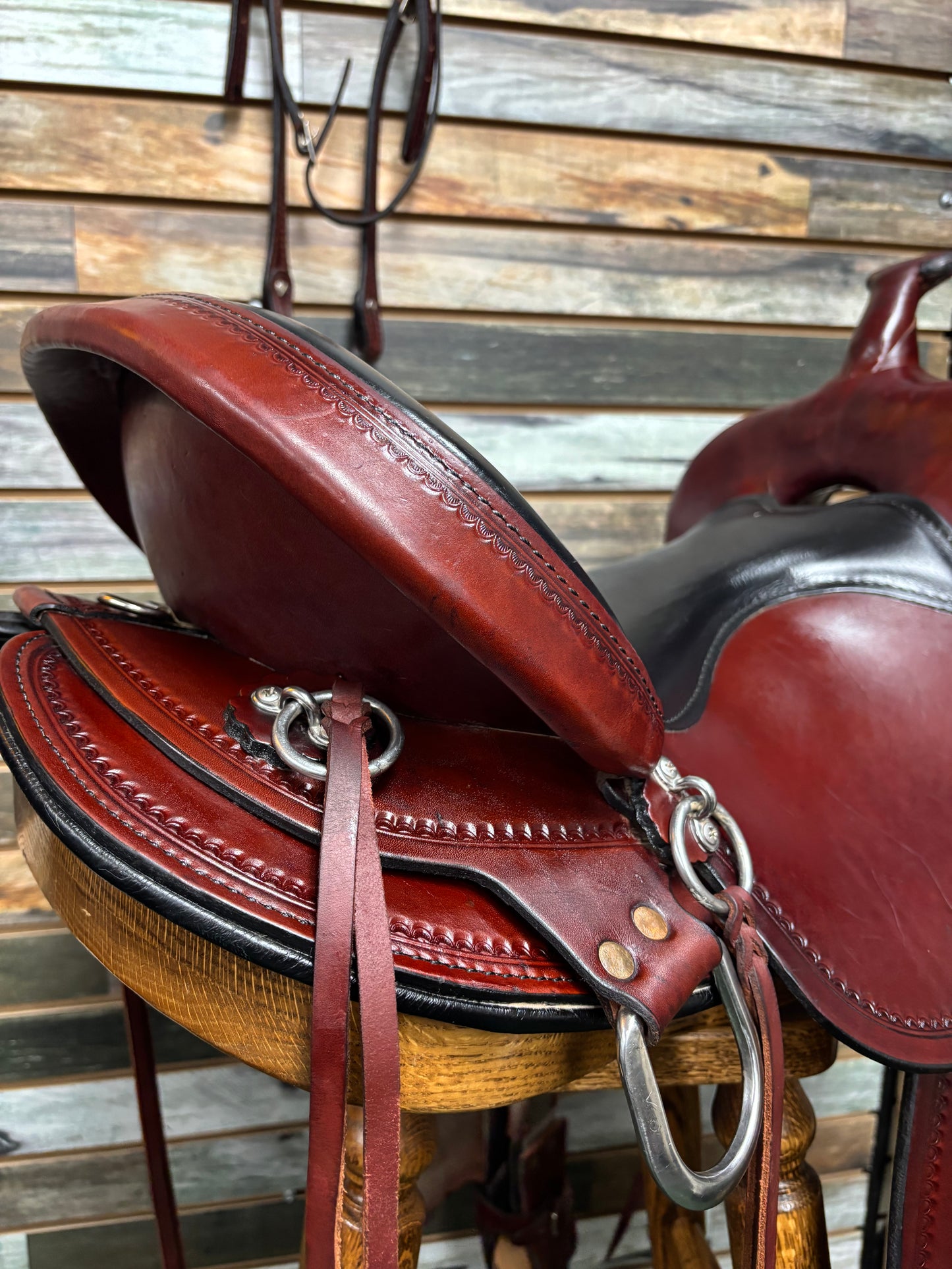 Used Big Horn Gaited Light Trail Saddle With Matching Headstall