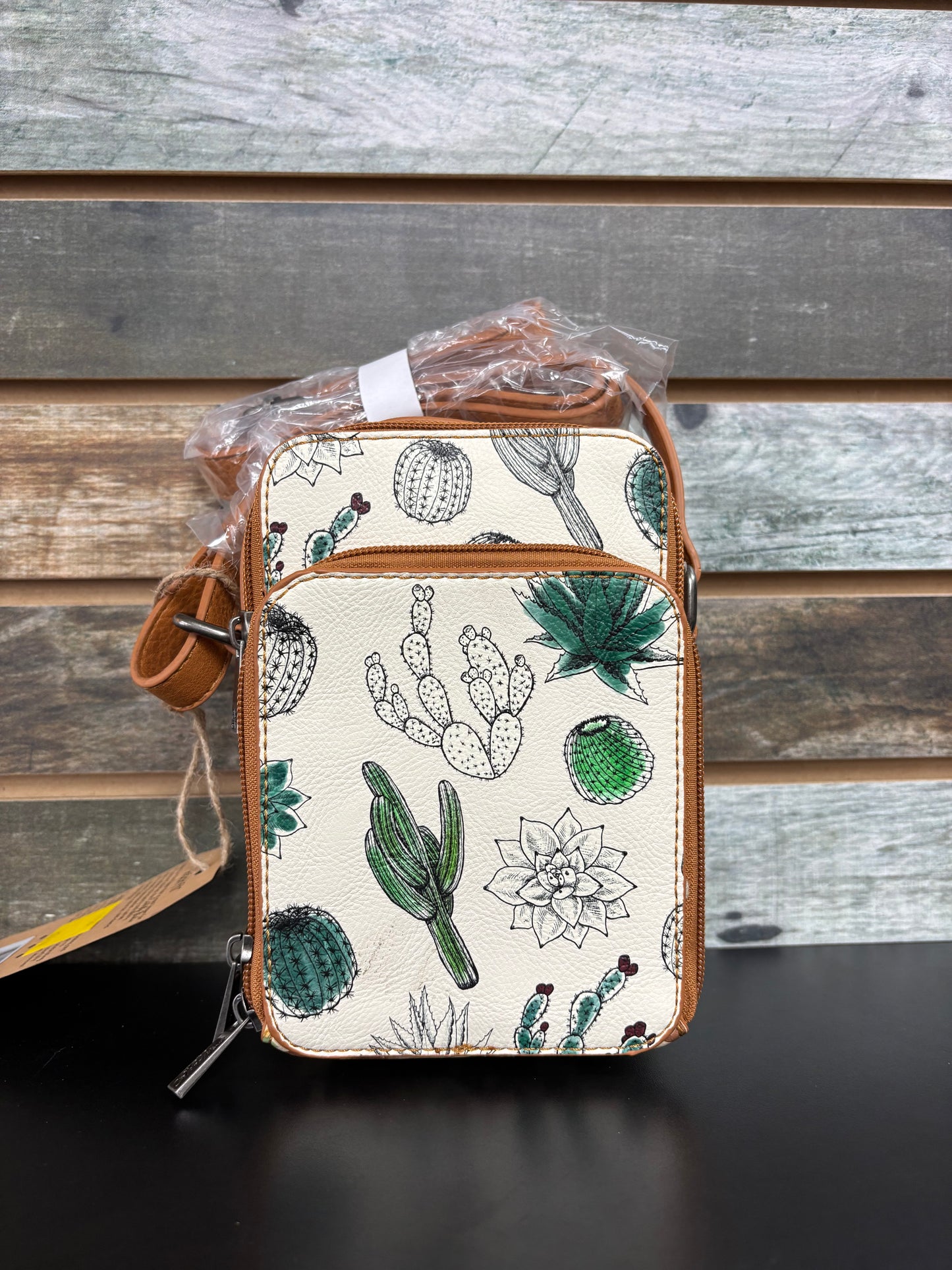 Catchfly Essentials Camera Bag Watercolor Cacti