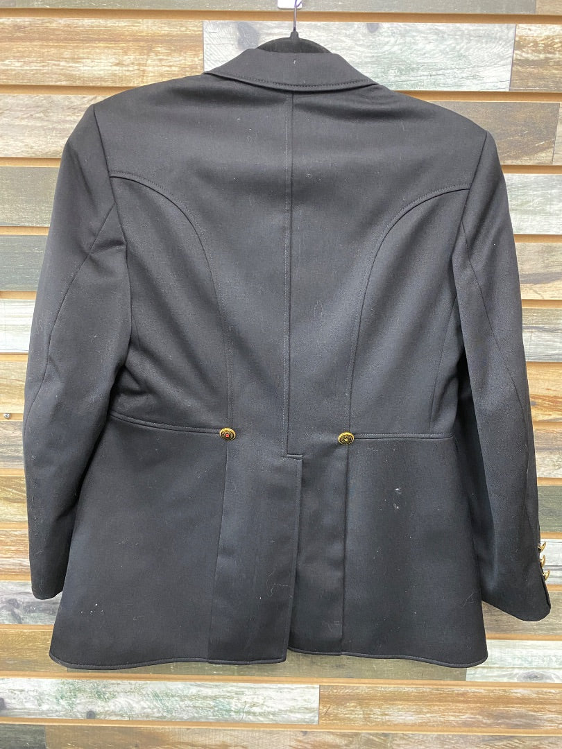 USED Eurostar Ladies English Show Jacket 34 Black