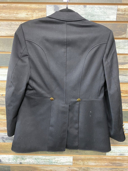 USED Eurostar Ladies English Show Jacket 34 Black