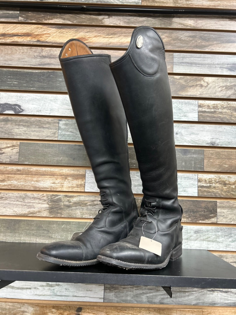 USED DeNiro Ladies Tall Boot Field 9M T Black