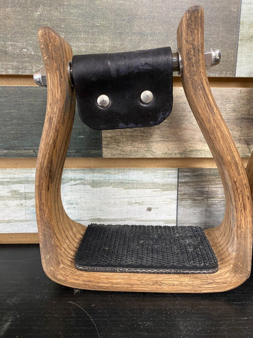 USED Don Orrell Western Stirrups 3" Tread | Adult