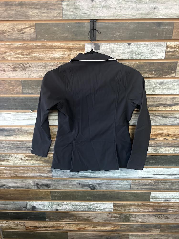 USED Kerrits Black Dressage Jacket Youth Large Black