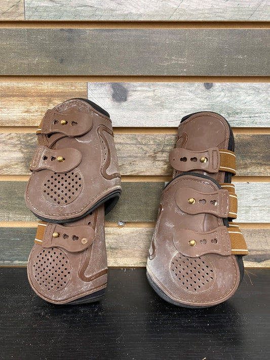 USED  Tendon Boots Large Brown