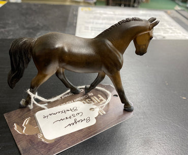 USED Breyer Custom Sooty Buckskin Trotting Warmblood