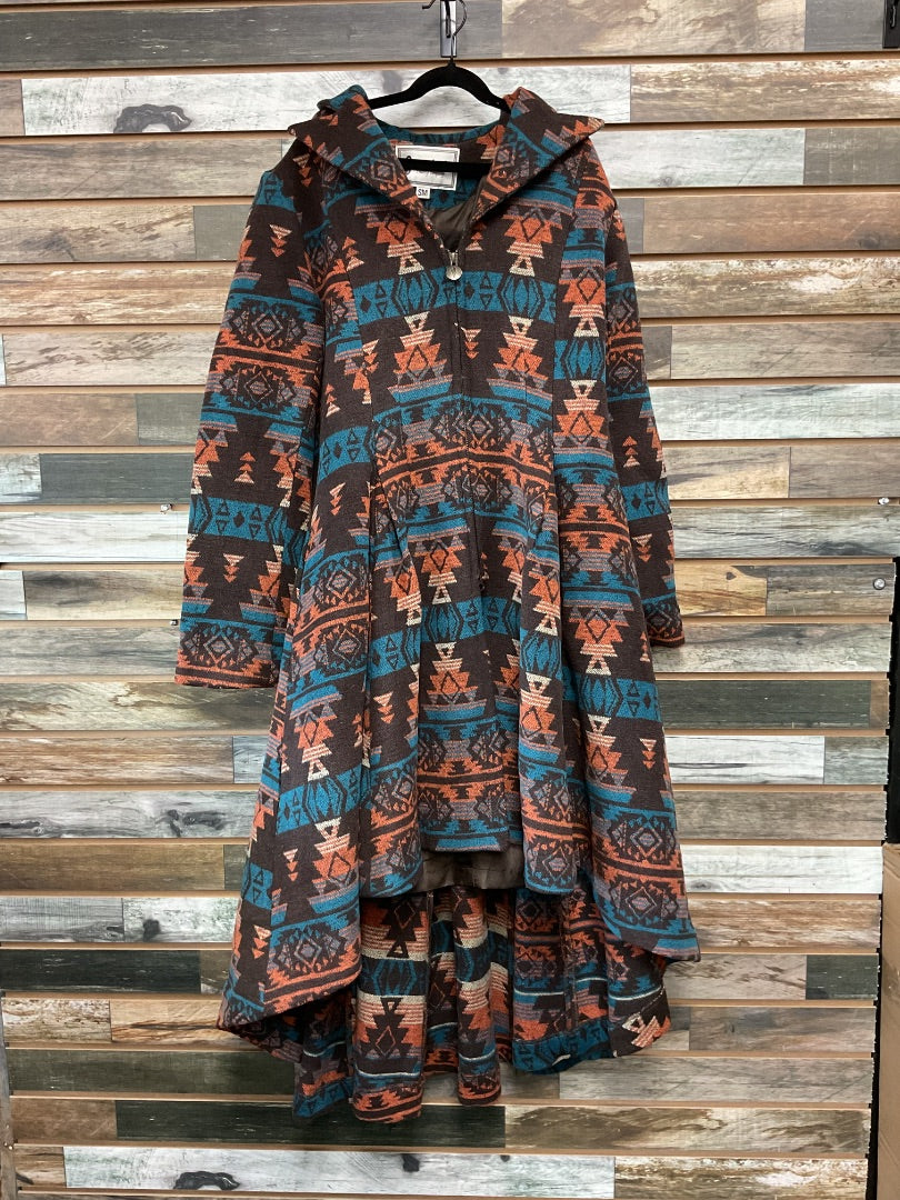 USED Outback Riding Coat Small Aztec