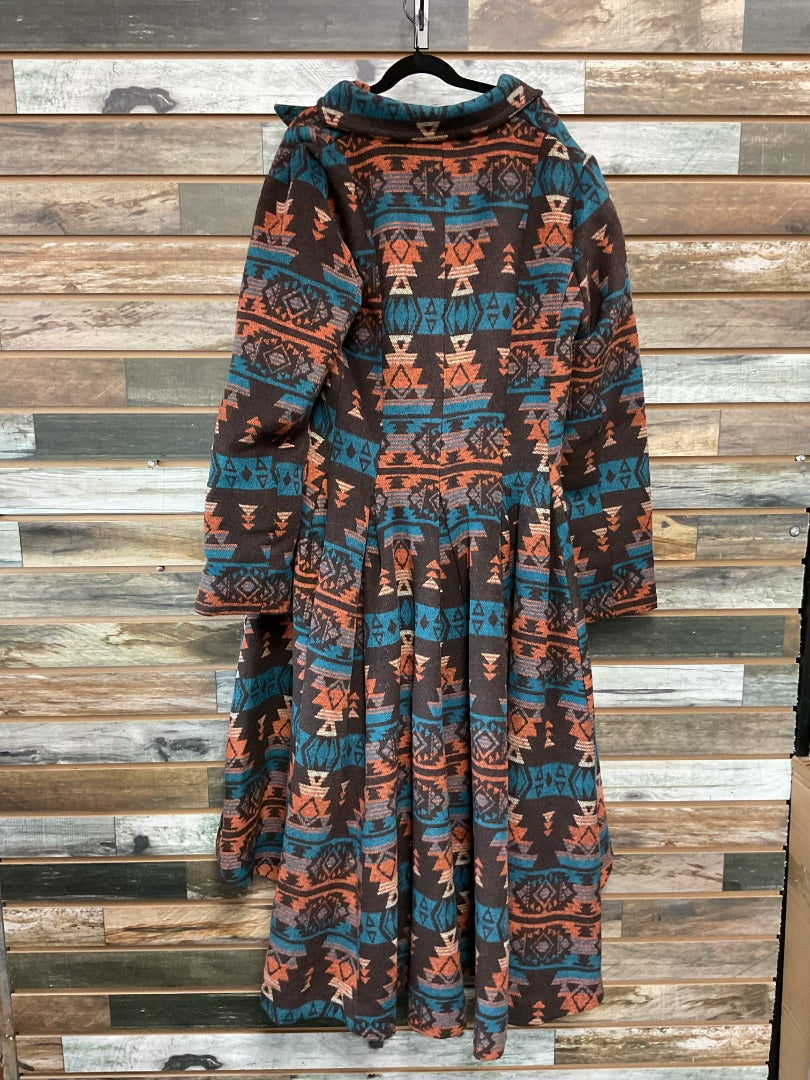 USED Outback Riding Coat Small Aztec