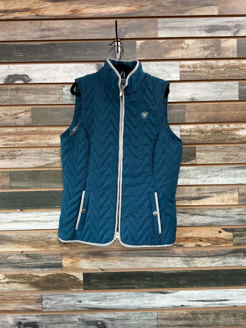 USED Ariat Vest Small Teal