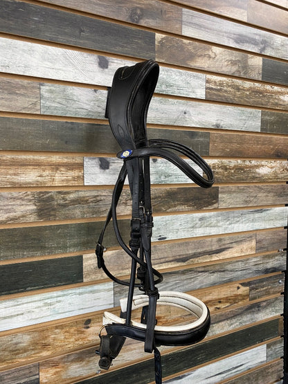 USED PS of Sweden Dressage Bridle Horse Black