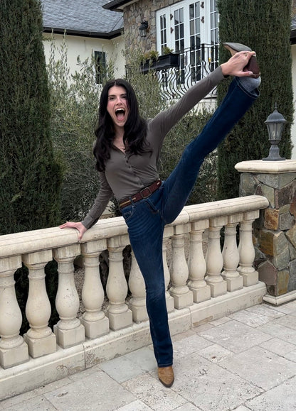 Equestrian Bootcut Jeans