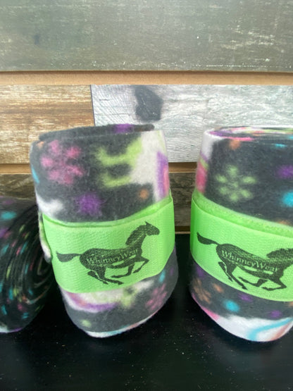 USED WhinneyWear Polo Wraps Standard Llama Print