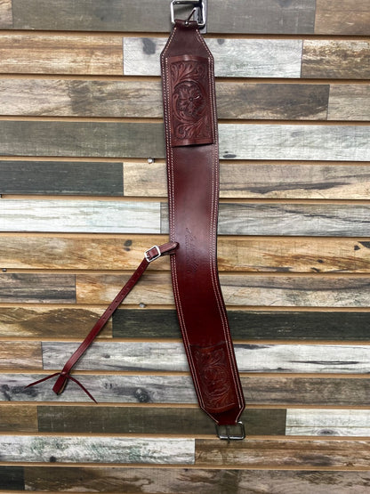 USED JC Martin Wade Saddle 16" Red