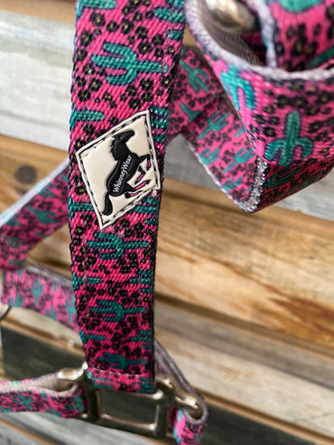 USED WhinneyWear Halter Horse Hot Pink Cactus