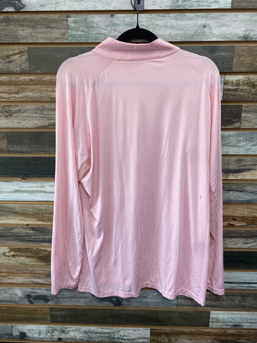 USED Piper by SmartPak Ladies English Sun Shirt XXL Pink