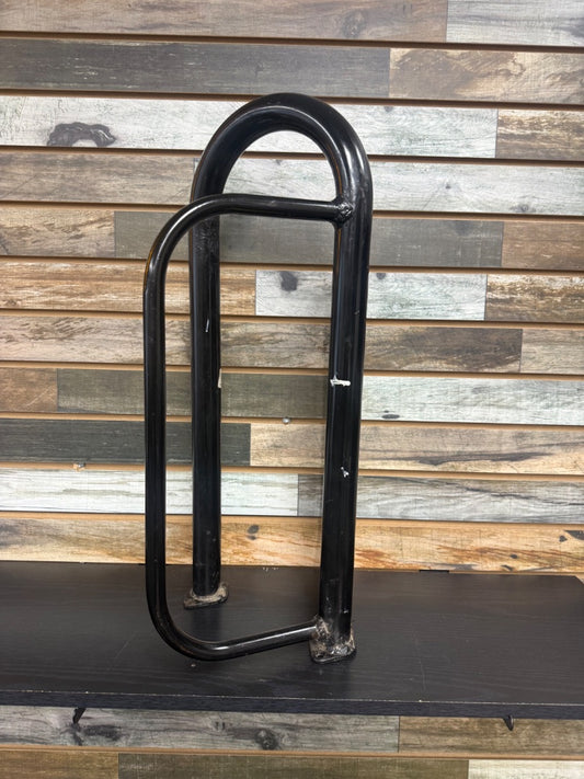 USED EquiSales Metal Saddle Rack  Black