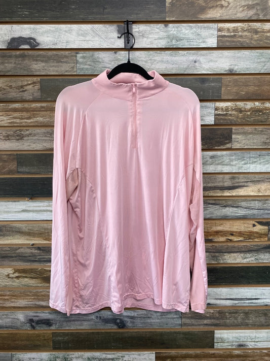 USED Piper by SmartPak Ladies English Sun Shirt XXL Pink