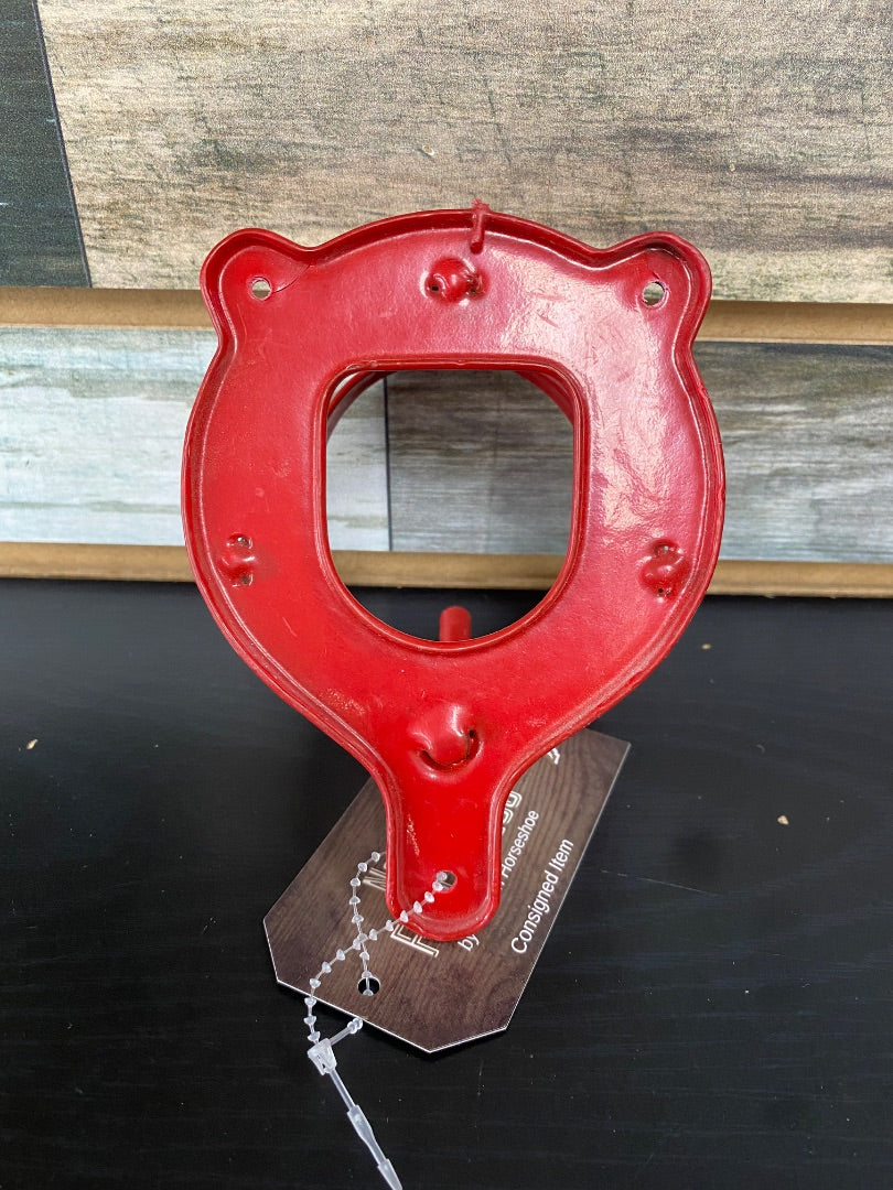 USED Red Single Halter Holder with Hook