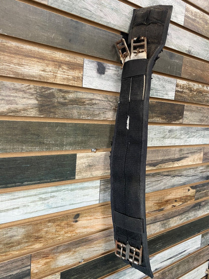 USED  Leather Dressage Girth  Black